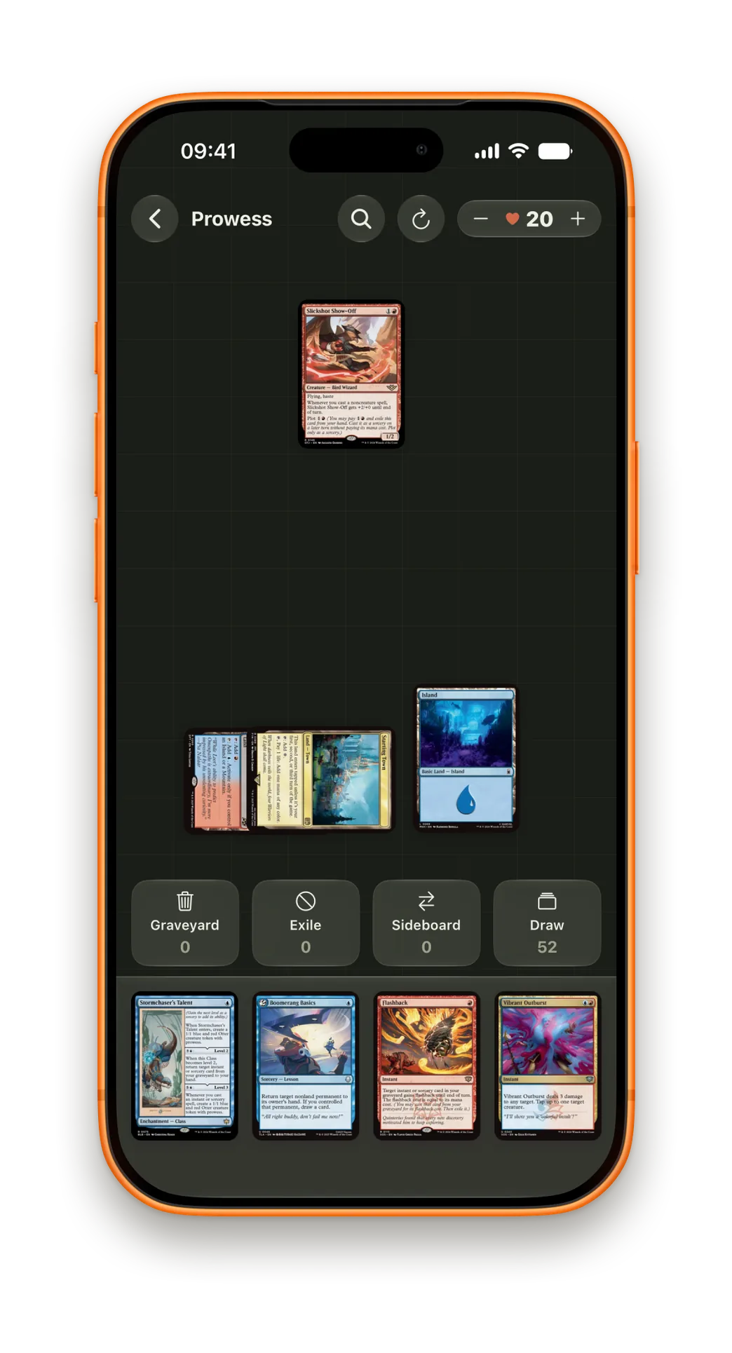 Bramble Play screen